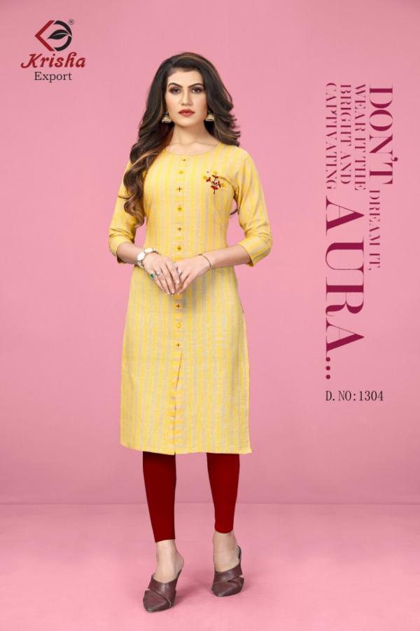 Krisha Cocktail Fancy Cotton Embroidery Kurti 